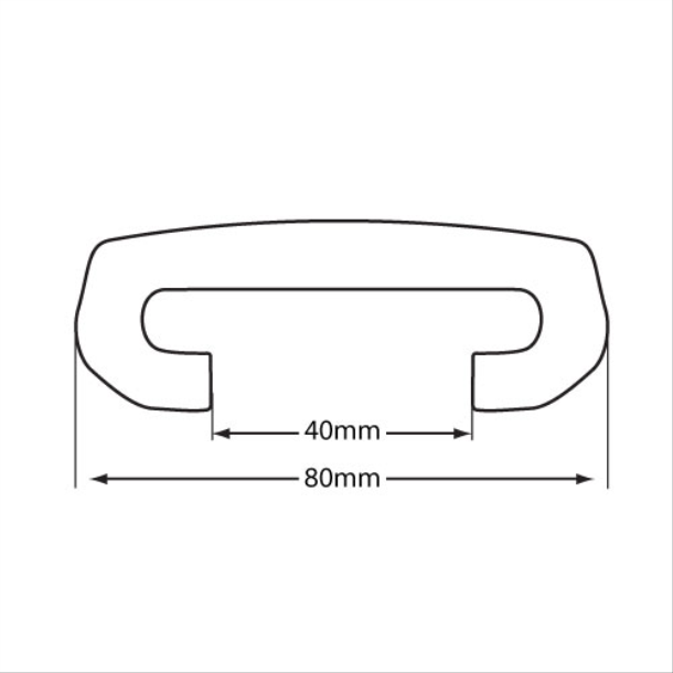 80 Style TufFlex Handrail