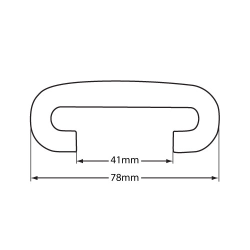 78 Style Rubber Handrail